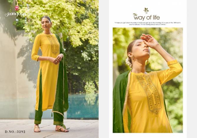 Rangoon Spirit Silk Designer Festive Wear Fancy Silk Ready Made Dress Collection